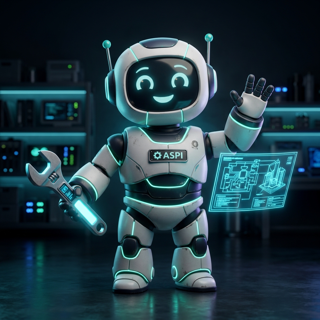 Aspi - AspiGrow Official Mascot