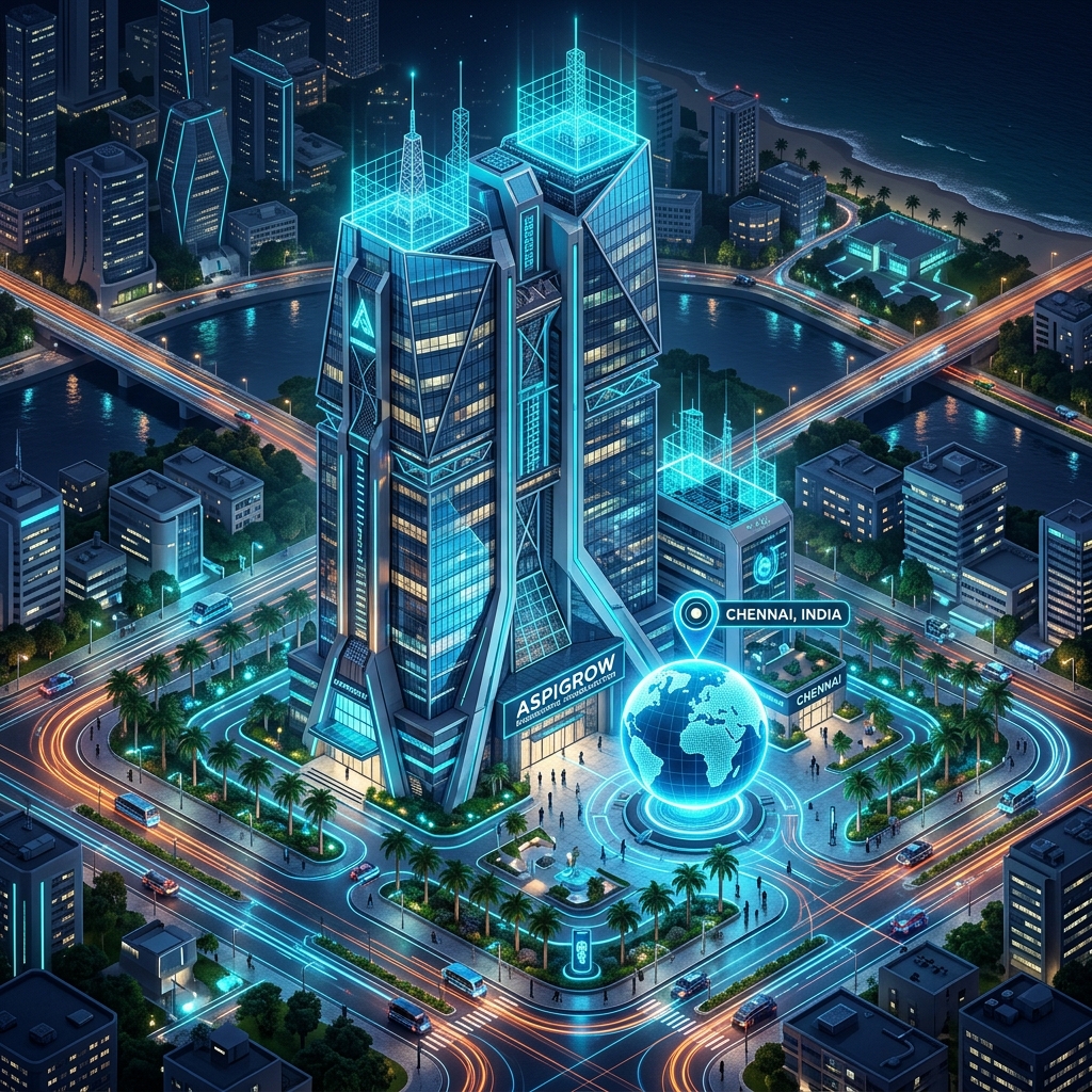 AspiGrow Engineering Headquarters in Chennai India